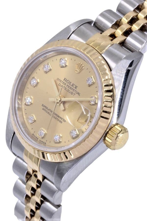 ROLEX DATEJUST LADY DIAMONDS DIAL — vue 4