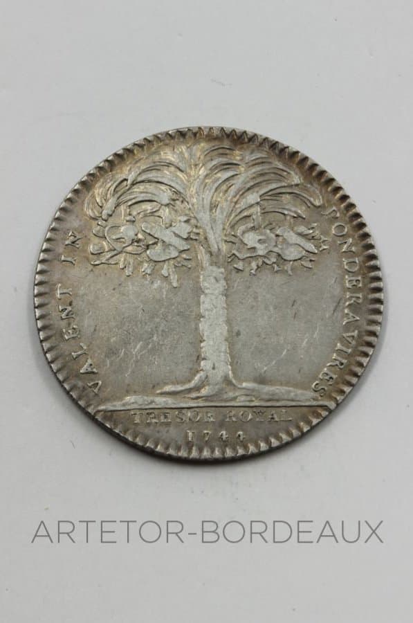 Jeton Louis  XV - Trésor royal — vue 2