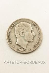 Pièce de 20 centimes Alfonso XII — vue 1