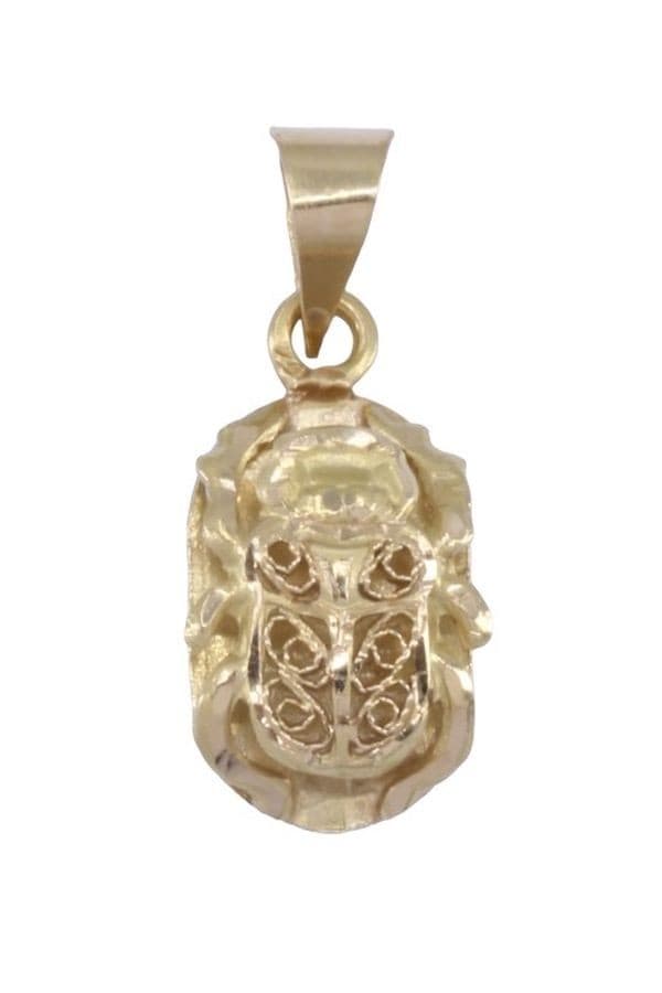 PENDENTIF MODERNE SCARABÉE — vue 1
