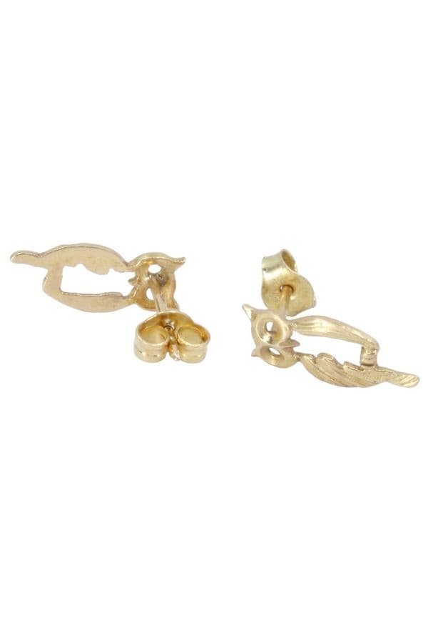 BOUCLES D'OREILLES CHOUETTES — vue 3