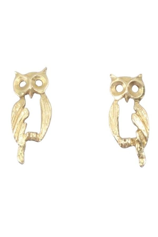 BOUCLES D'OREILLES CHOUETTES — vue 1