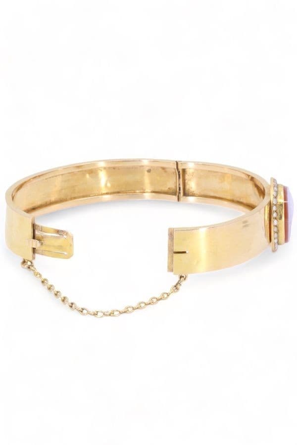 BRACELET CAMÉE ET PERLES NAPOLÉON III — vue 5