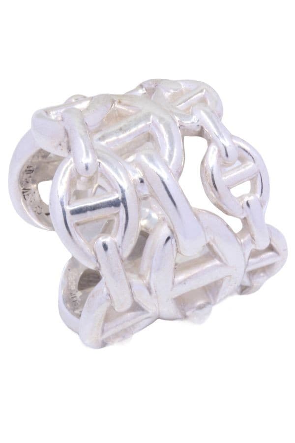 BAGUE  HERMÈS CHAINE D'ANCRE ENCHAINÉE — vue 4