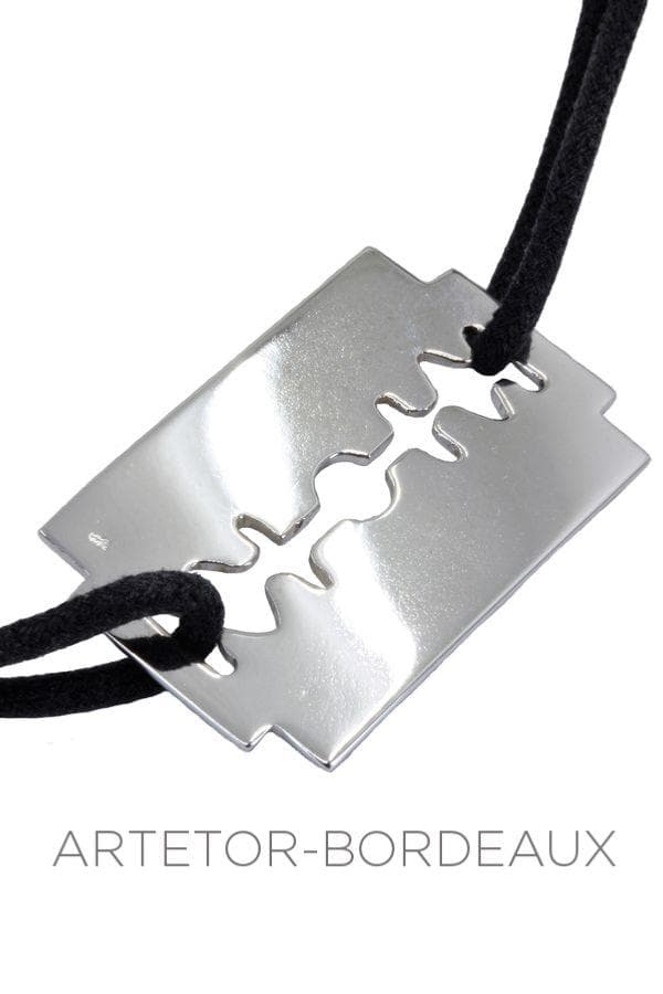 Bracelet cordon lame de rasoir — vue 2