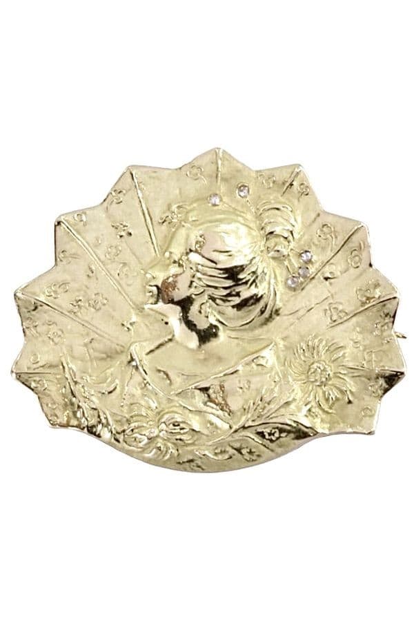 BROCHE ANCIENNE DIAMANTS