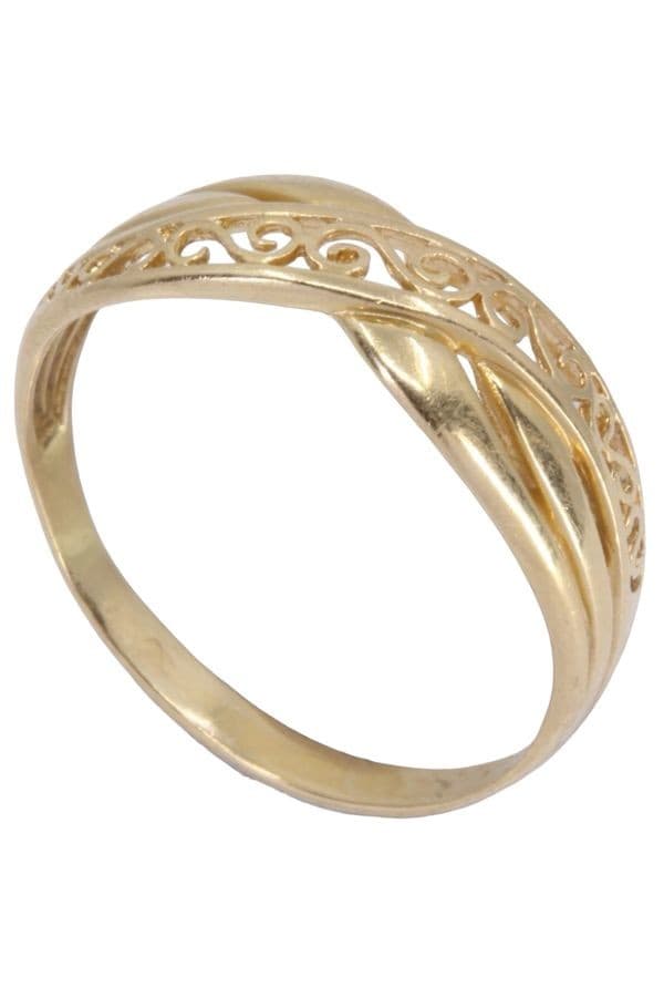 BAGUE MODERNE FILIGRANE — vue 6