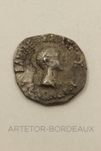 Drachme Ménandre 1er - Royaume de Bactriane