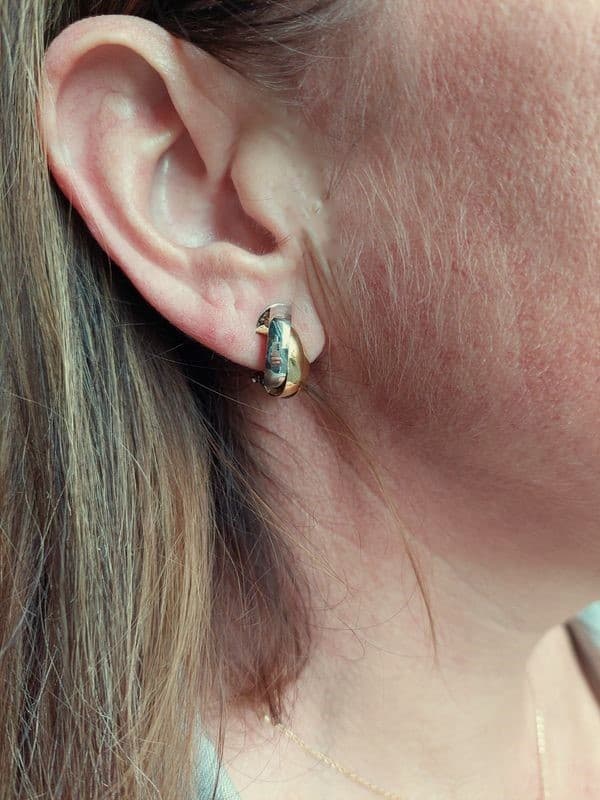BOUCLES D'OREILLES 2 ORS — vue 2