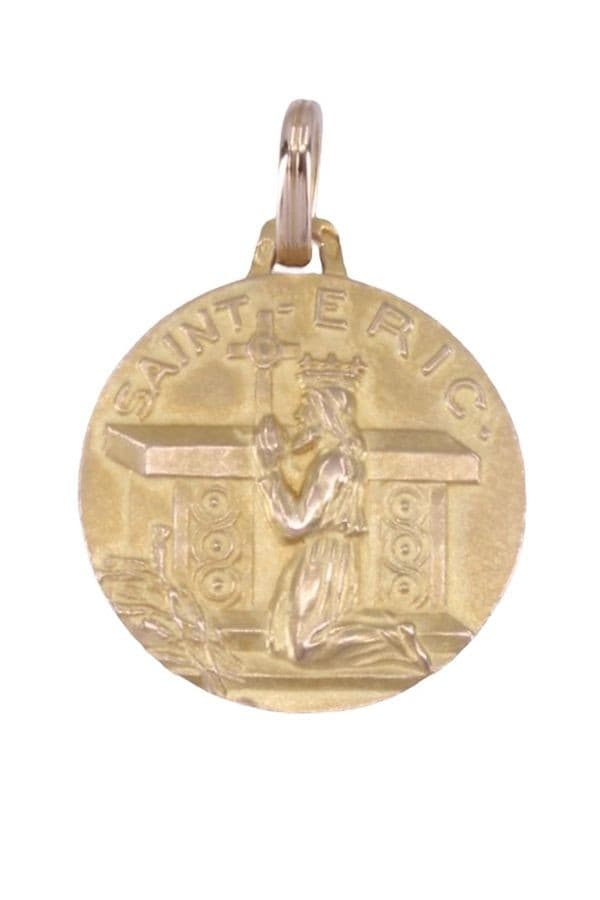 MÉDAILLE ANCIENNE SAINT ÉRIC — vue 1