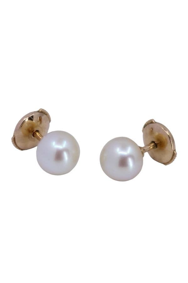 BOUCLES D'OREILLES PERLES — vue 3