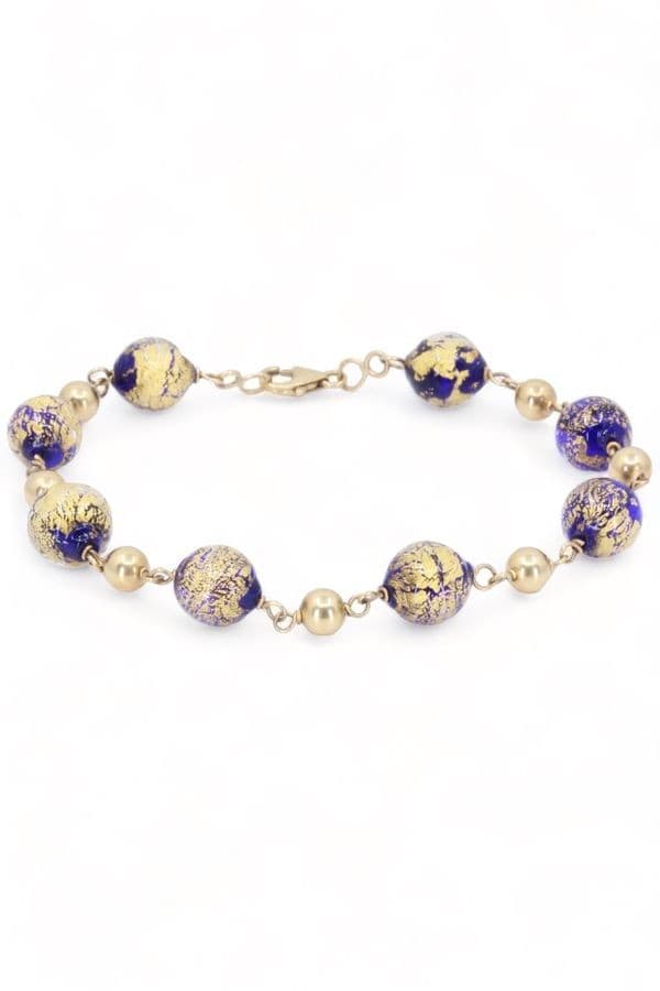 BRACELET PERLES DE VERRE — vue 1
