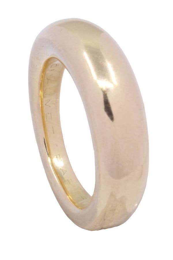 BAGUE JONC SIGNÉE CHAUMET — vue 4