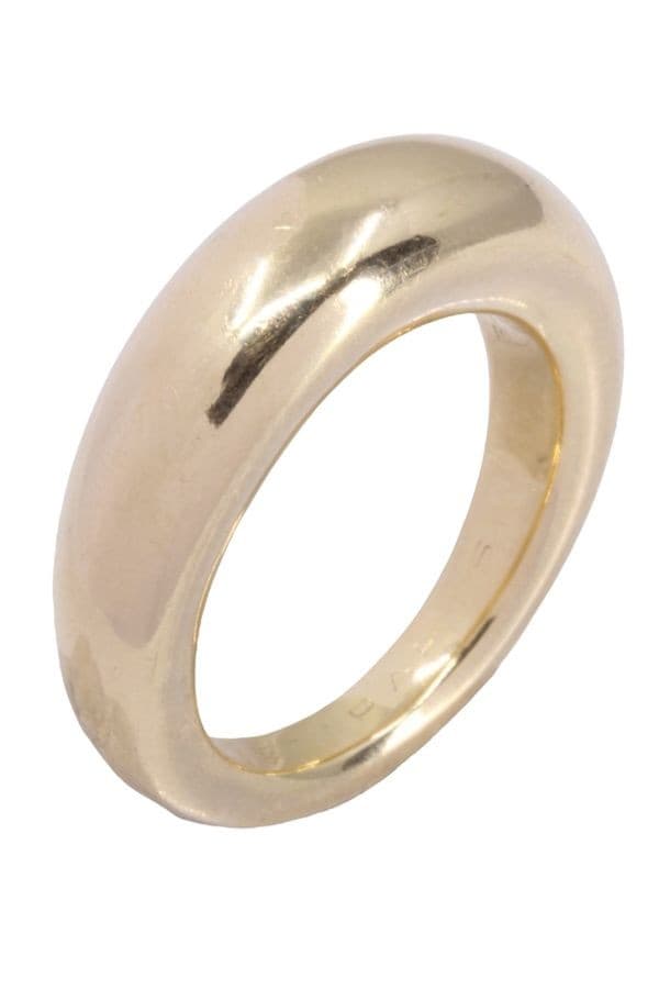 BAGUE JONC SIGNÉE CHAUMET — vue 3