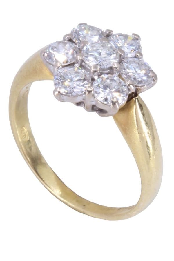 BAGUE FLEUR DIAMANTS — vue 4
