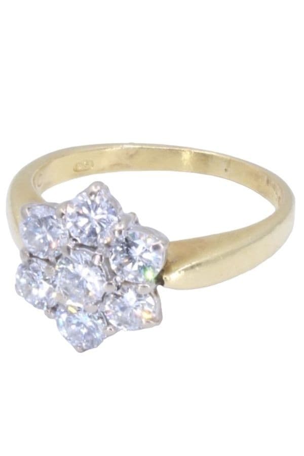 BAGUE FLEUR DIAMANTS — vue 6