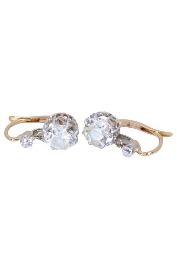 DORMEUSES ANCIENNES DIAMANTS — vue 3