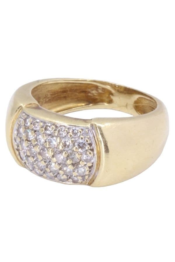 BAGUE PAVAGE DIAMANTS — vue 5