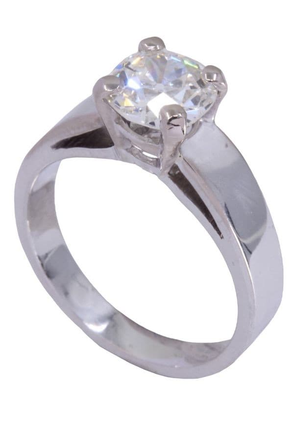 SOLITAIRE DIAMANT 1.30 CARAT — vue 4