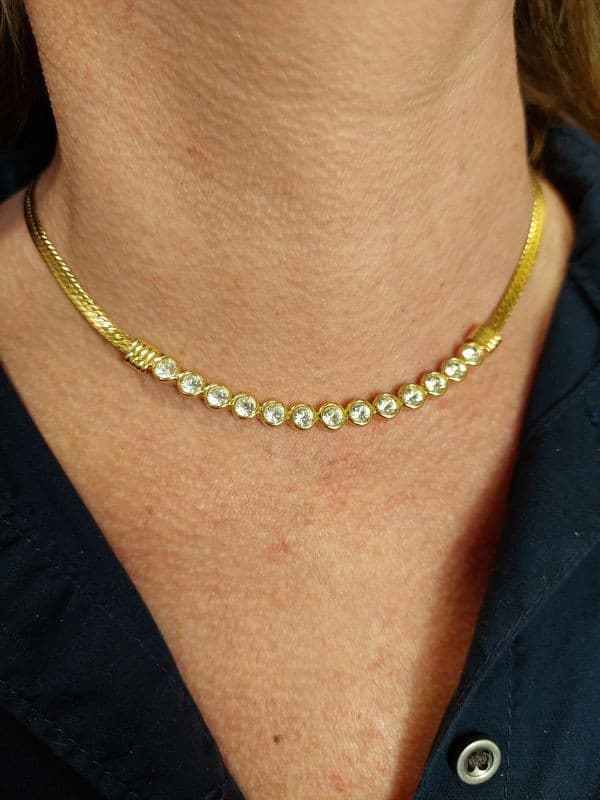 COLLIER SWAROVSKI — vue 2