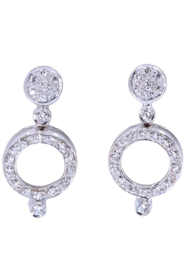 ANTONINI - BOUCLES D'OREILLES DIAMANTS