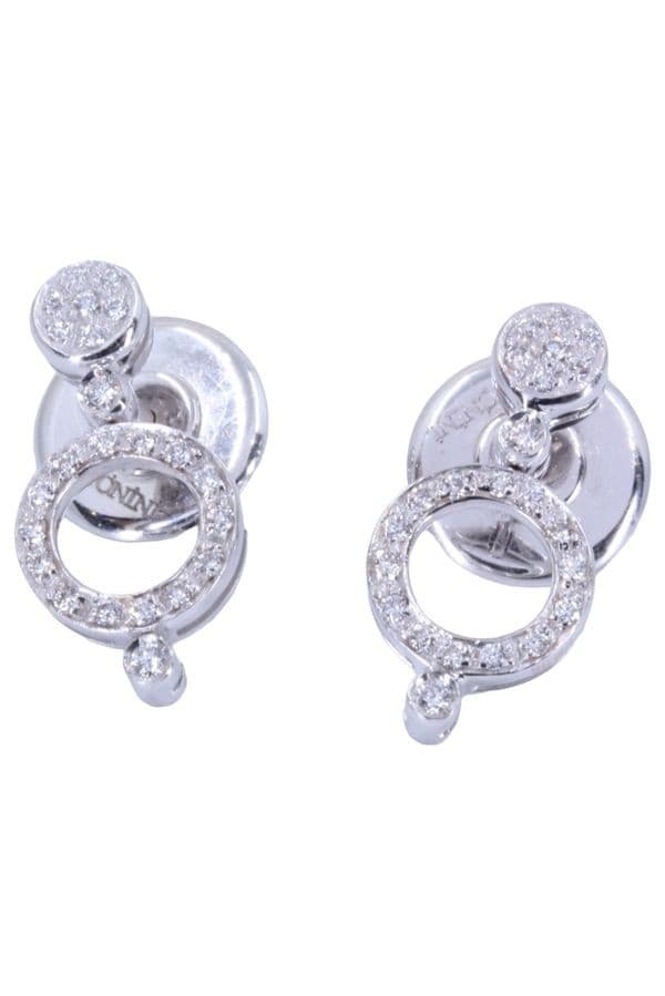 ANTONINI - BOUCLES D'OREILLES DIAMANTS — vue 4