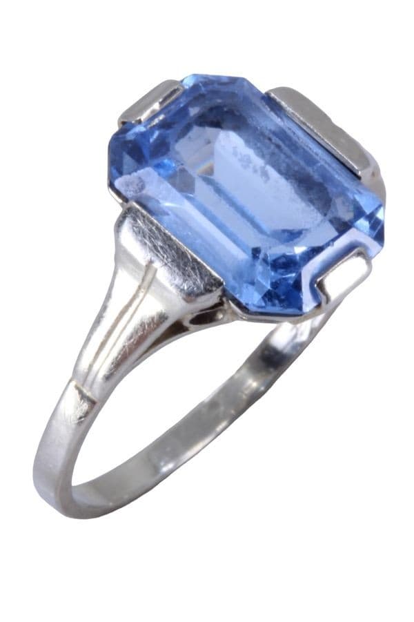 BAGUE TOPAZE ART DÉCO — vue 3