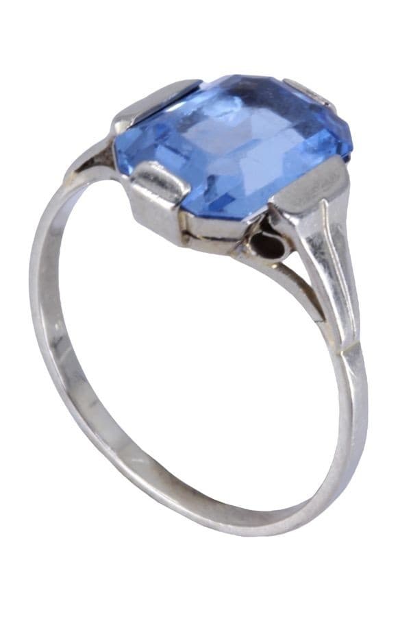 BAGUE TOPAZE ART DÉCO — vue 5