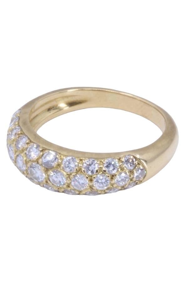 BAGUE PAVAGE DIAMANTS — vue 6
