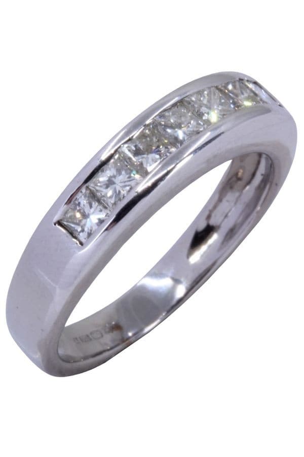 DEMI-ALLIANCE DIAMANTS PRINCESSE — vue 3
