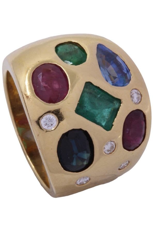 BAGUE TUTTI FRUTTI — vue 4