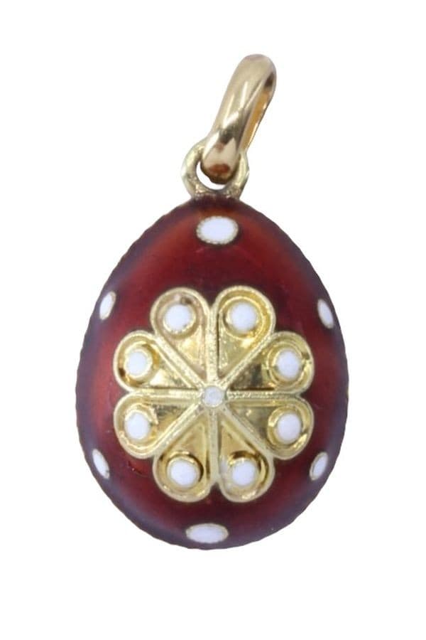 PENDENTIF ŒUF — vue 1