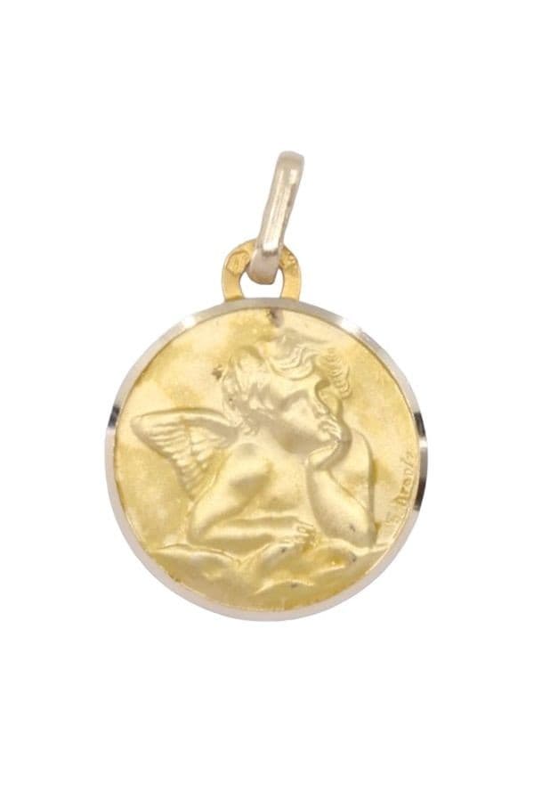 MÉDAILLE ANGE RAPHAËL SIGNÉE DROPSY — vue 1
