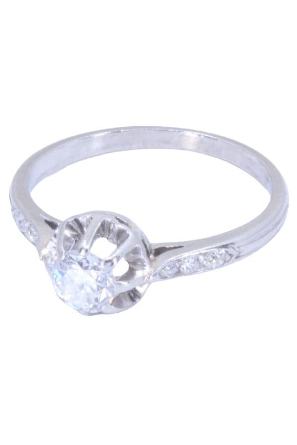 SOLITAIRE DIAMANT 0.35 CARAT — vue 6