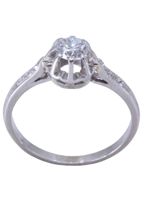 SOLITAIRE DIAMANT 0.35 CARAT — vue 1