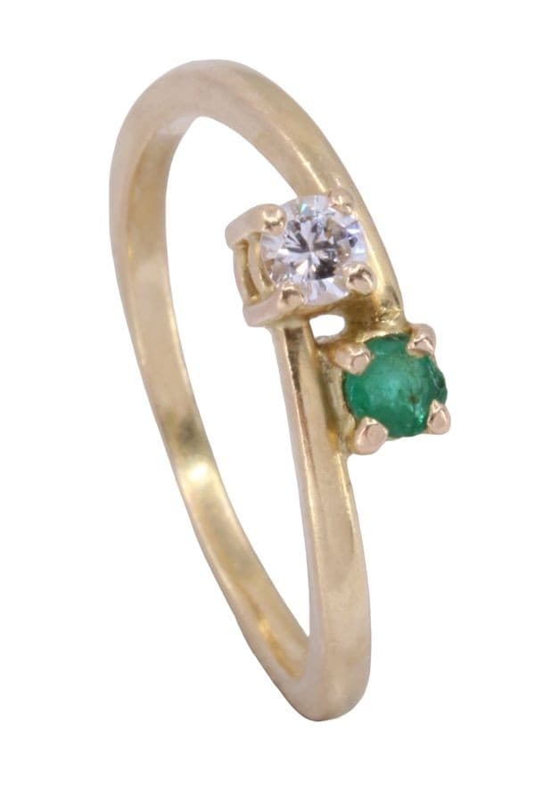 TOI ET MOI ÉMERAUDE ET DIAMANT — vue 3