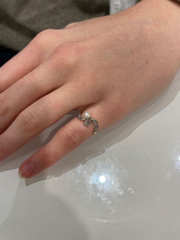 VOUS ET MOI PERLE ET DIAMANTS — vue 2