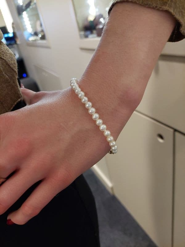 BRACELET PERLES DE RIVIÈRE — vue 2