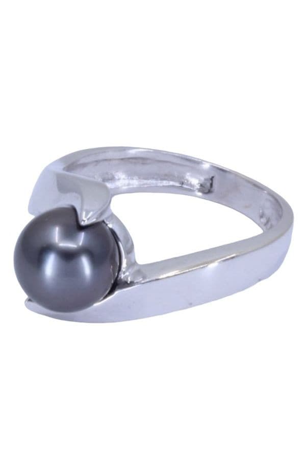 BAGUE MODERNE PERLE DE TAHITI — vue 3