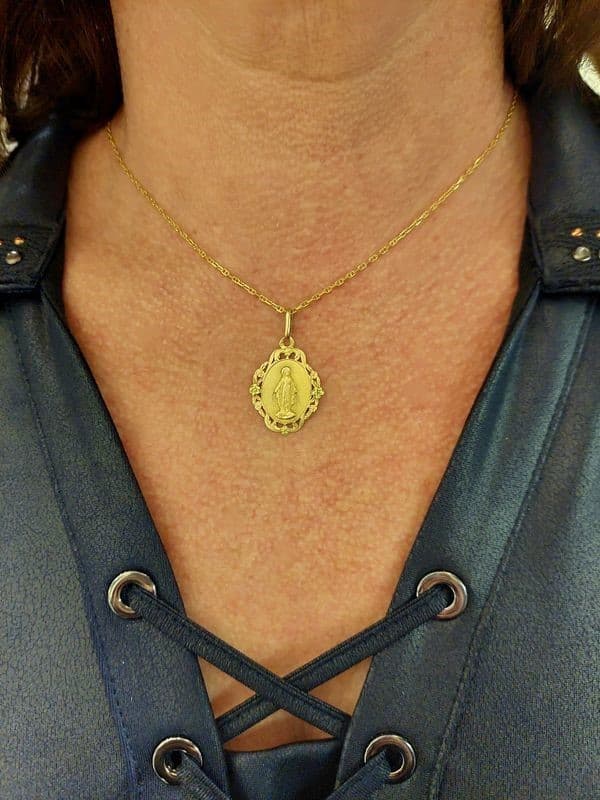 MÉDAILLE VIERGE NAPOLÉON III — vue 2