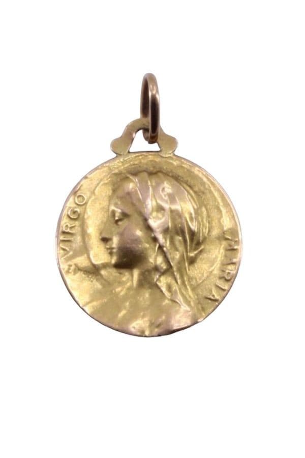 MÉDAILLE VIERGE SIGNÉE DROPSY — vue 1