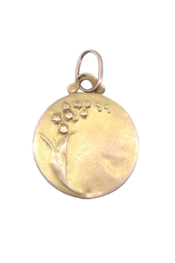 MÉDAILLE VIERGE SIGNÉE DROPSY — vue 3