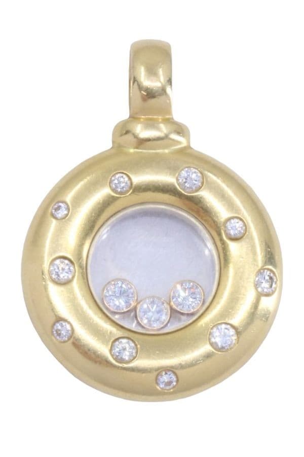 CHOPARD - PENDENTIF HAPPY DIAMONDS