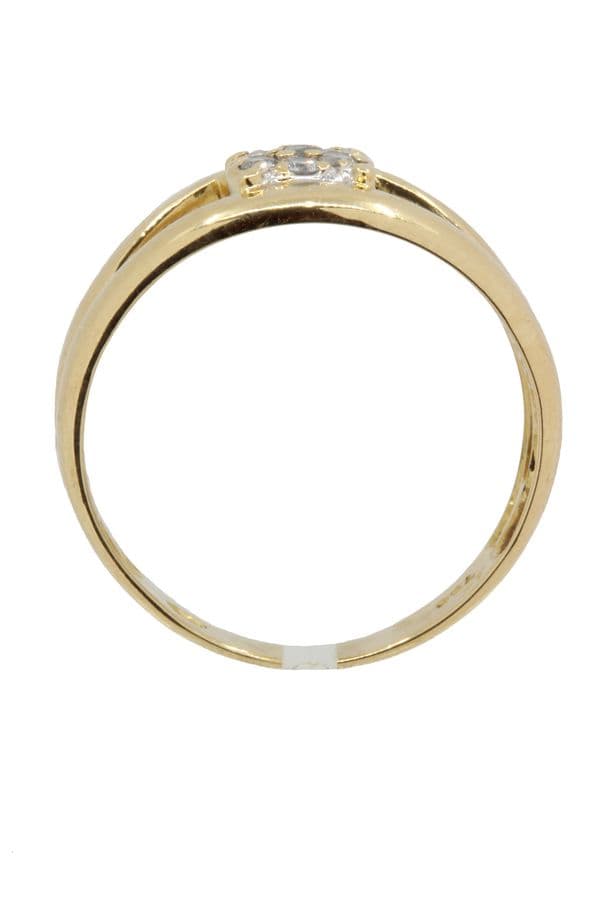 BAGUE MODERNE DIAMANTS — vue 5