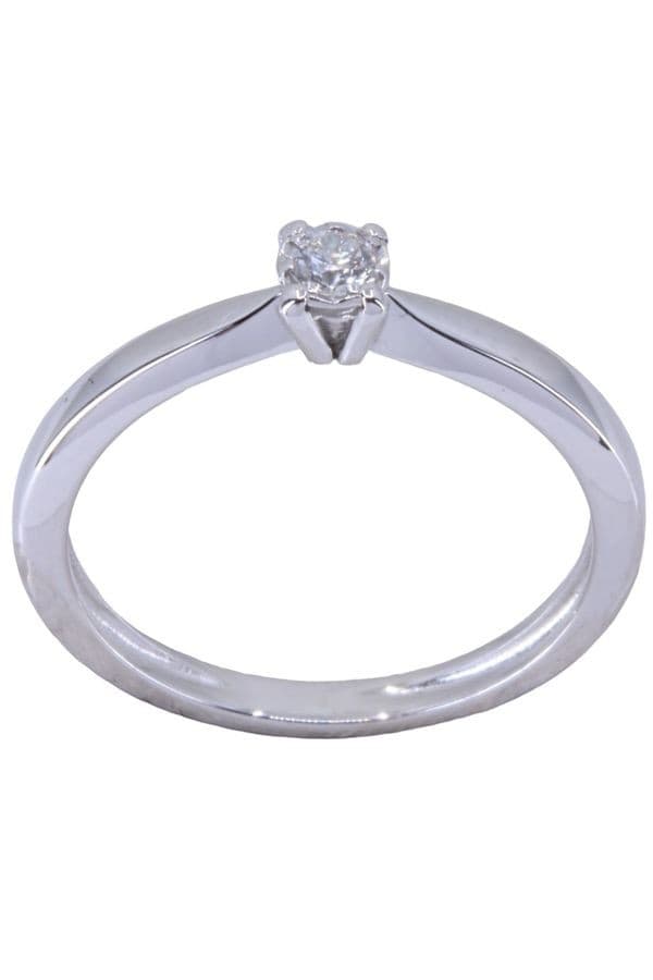 SOLITAIRE DIAMANT 0.15 CARAT — vue 1