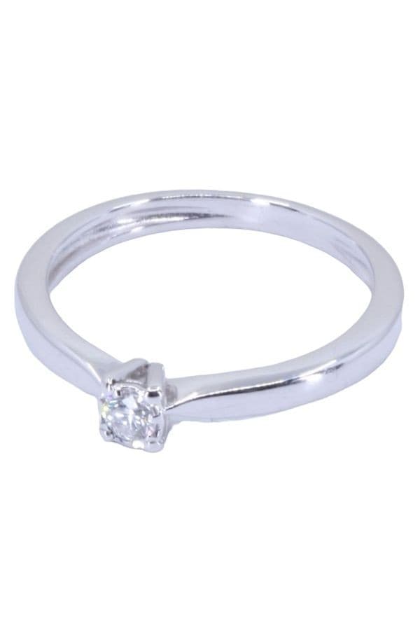 SOLITAIRE DIAMANT 0.15 CARAT — vue 3