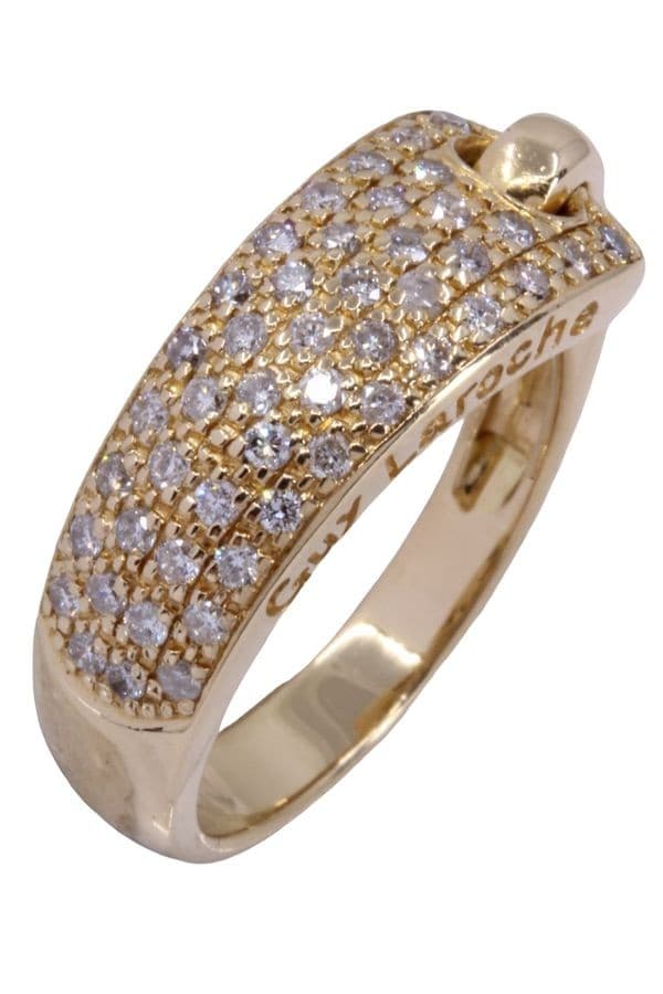 BAGUE GUY LAROCHE DIAMANTS — vue 4