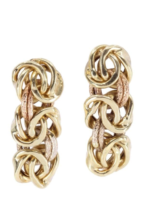 BOUCLES D 'OREILLES PENDANTES — vue 1