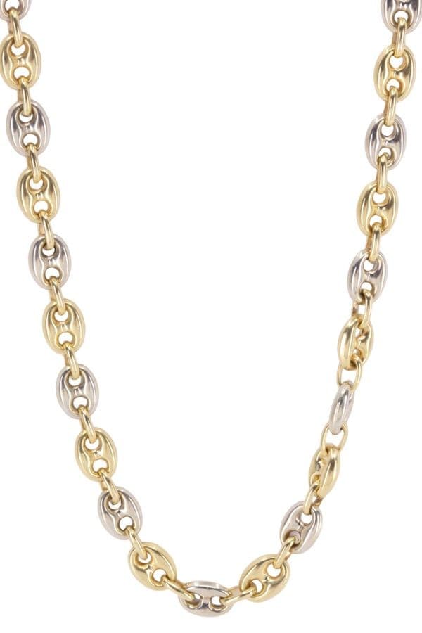 CHAINE MAILLE GRAIN DE CAFÉ 2 ORS — vue 1