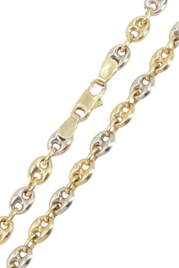 CHAINE MAILLE GRAIN DE CAFÉ 2 ORS — vue 3